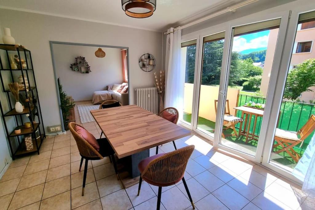 Appartement Cosy Entre Lac Et Montagne 托农莱班 外观 照片