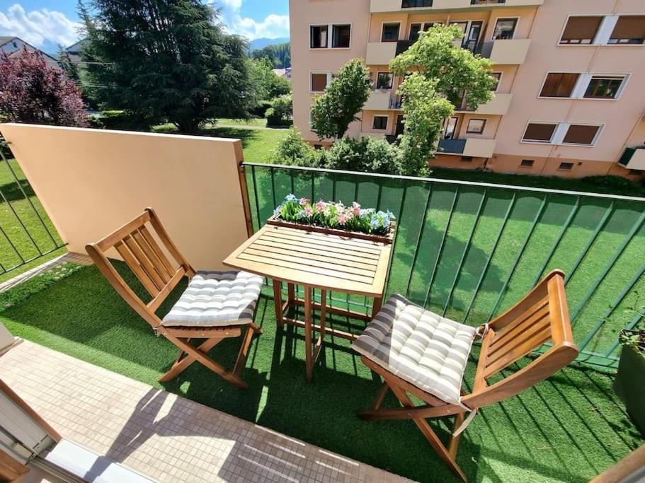 Appartement Cosy Entre Lac Et Montagne 托农莱班 外观 照片